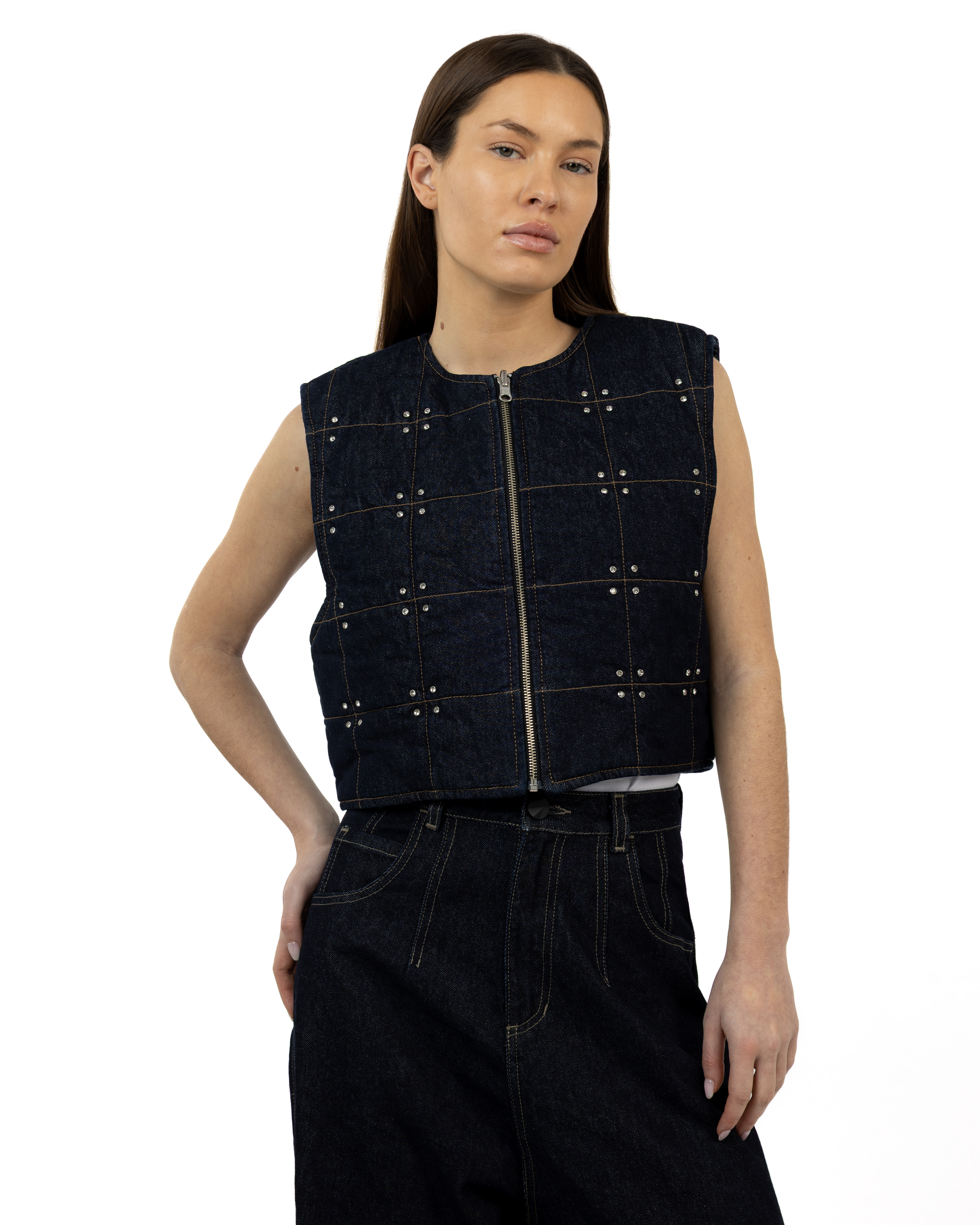 Chaleco Tina Denim – vista alternativa