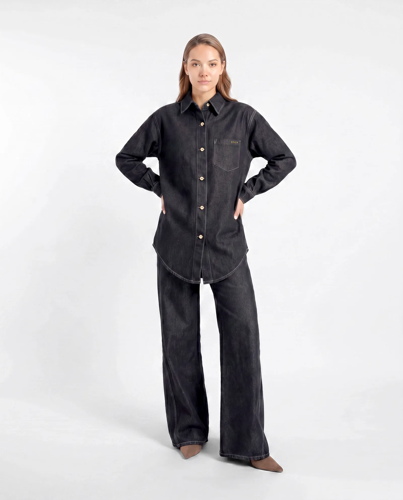 Camisa Bosot Denim – vista alternativa