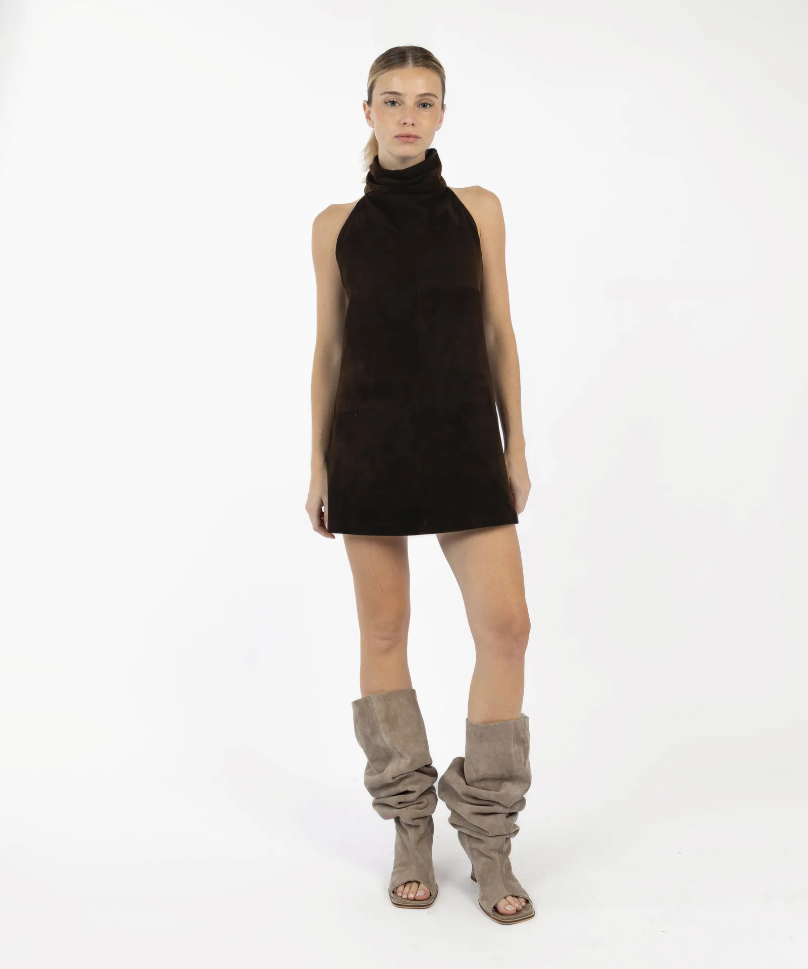Vestido Garza Cuero 7