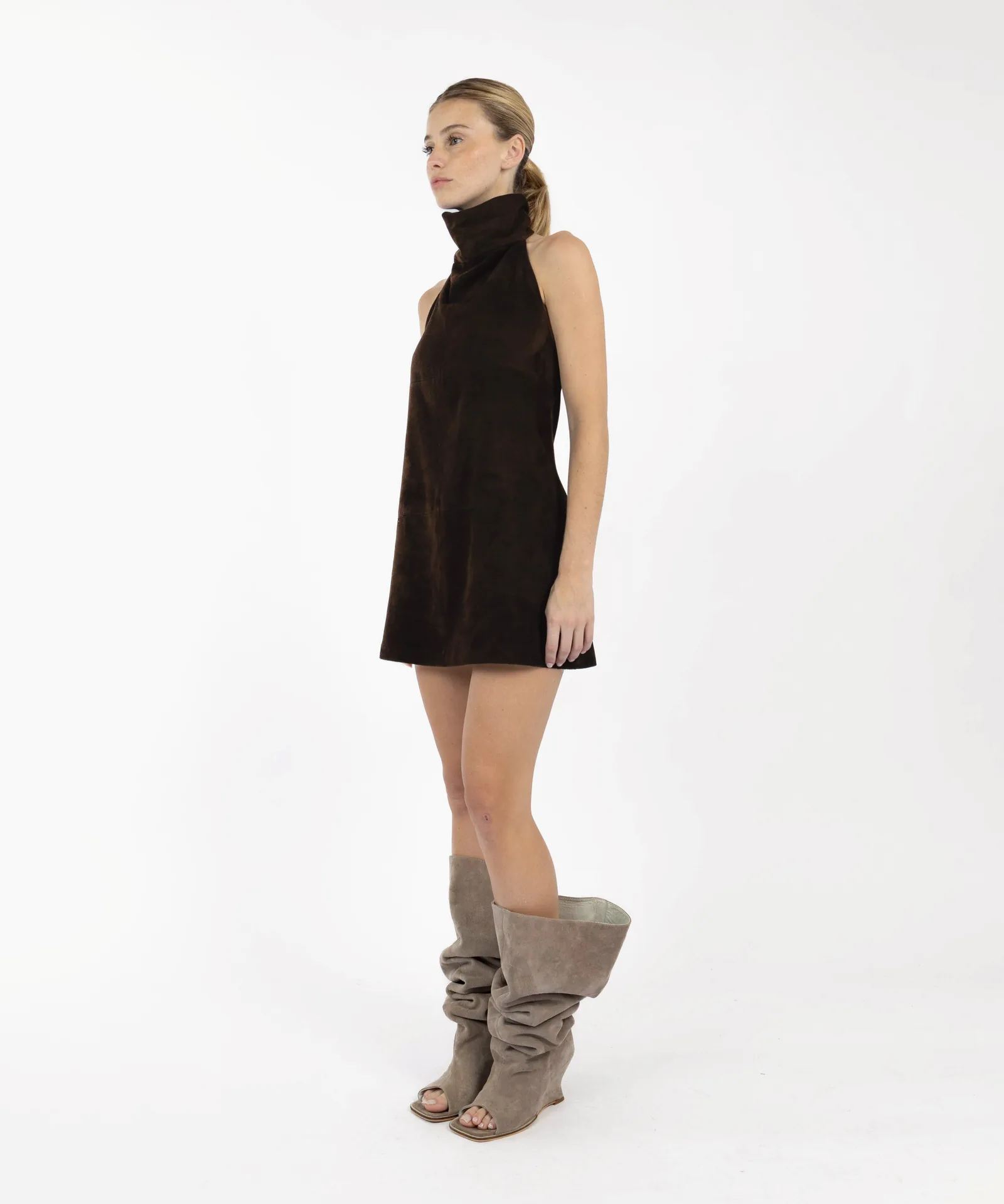 Vestido Garza Cuero 8