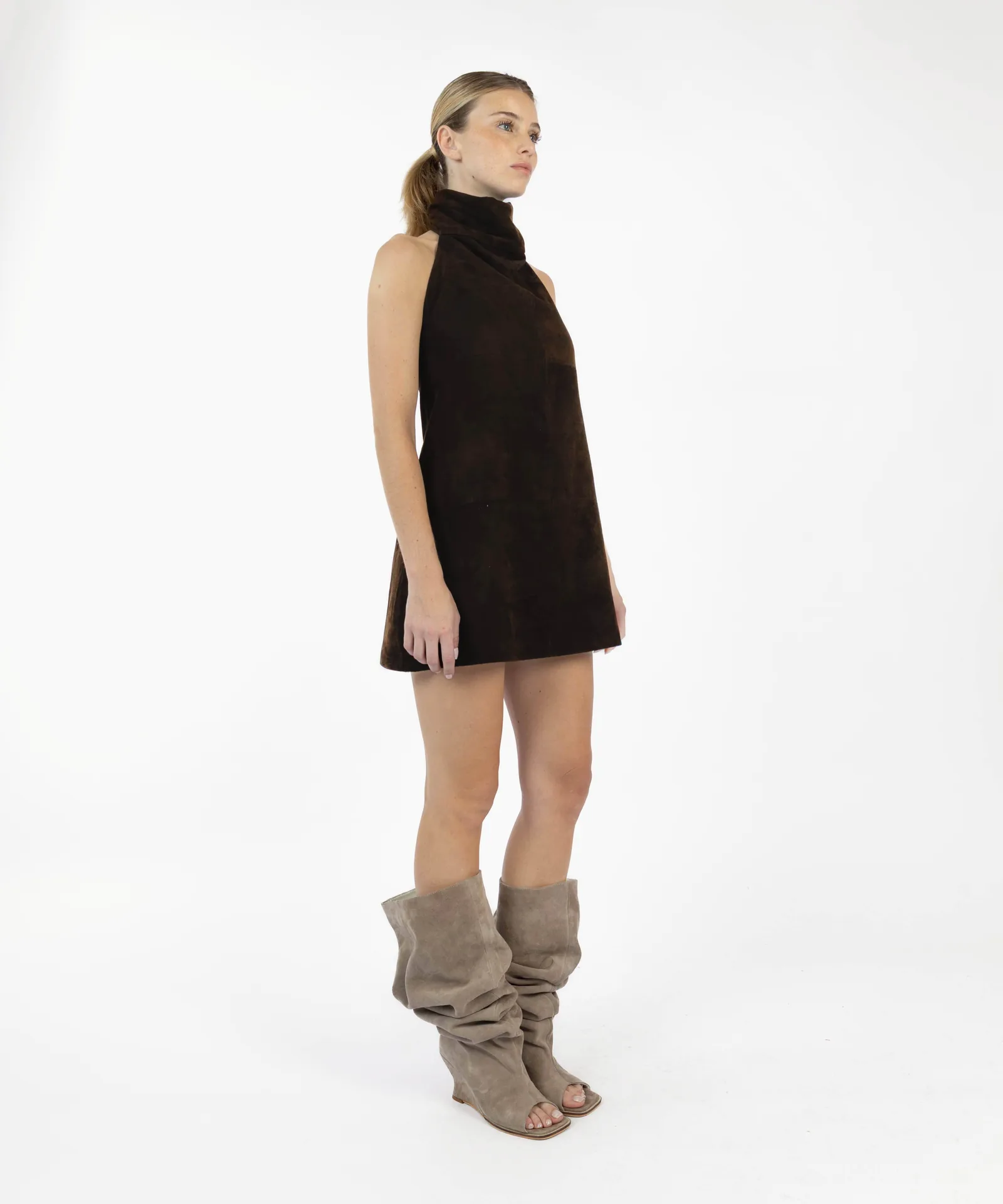 Vestido Garza Cuero 11
