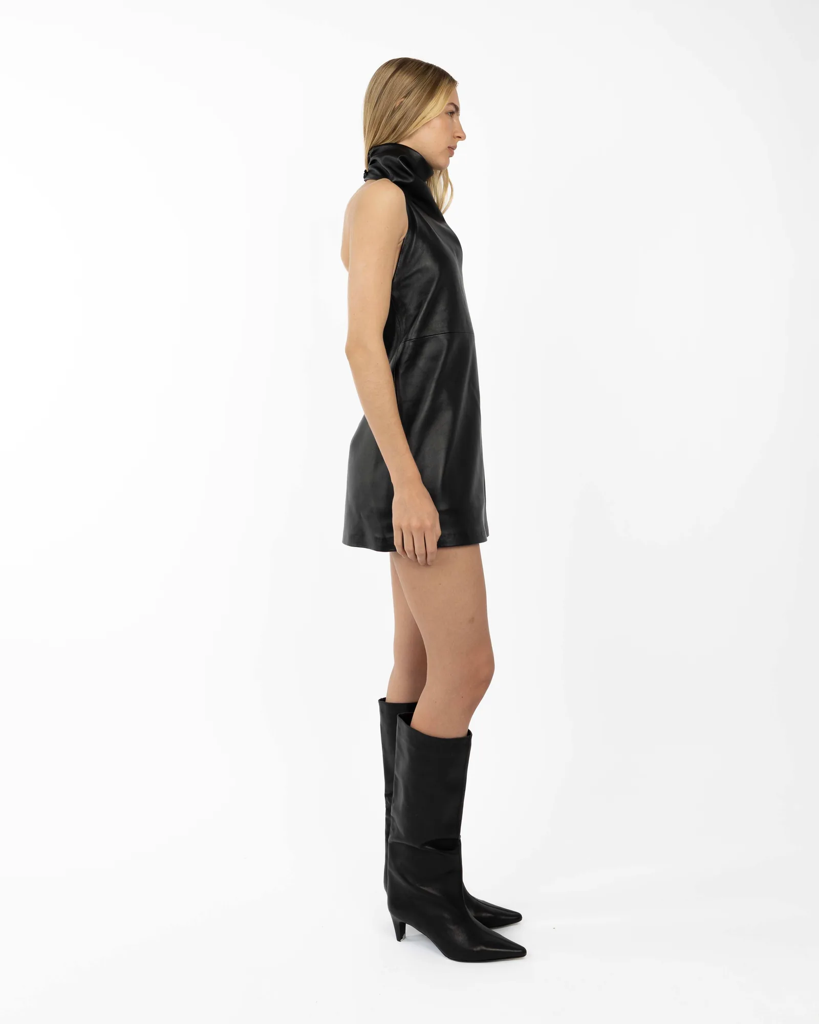Vestido Garza Cuero 16