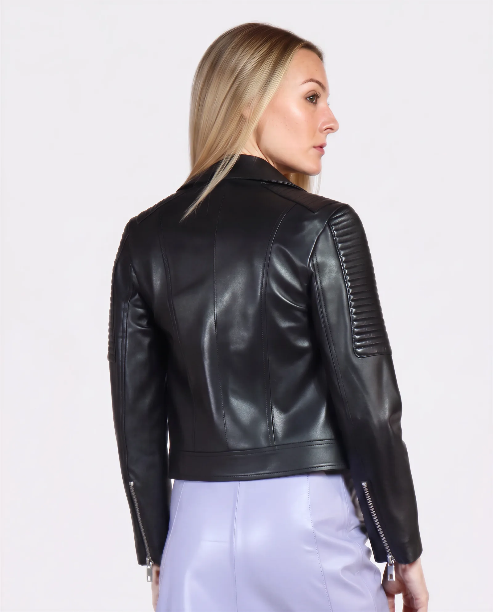 MOTTO Biker Leather Jacket 4