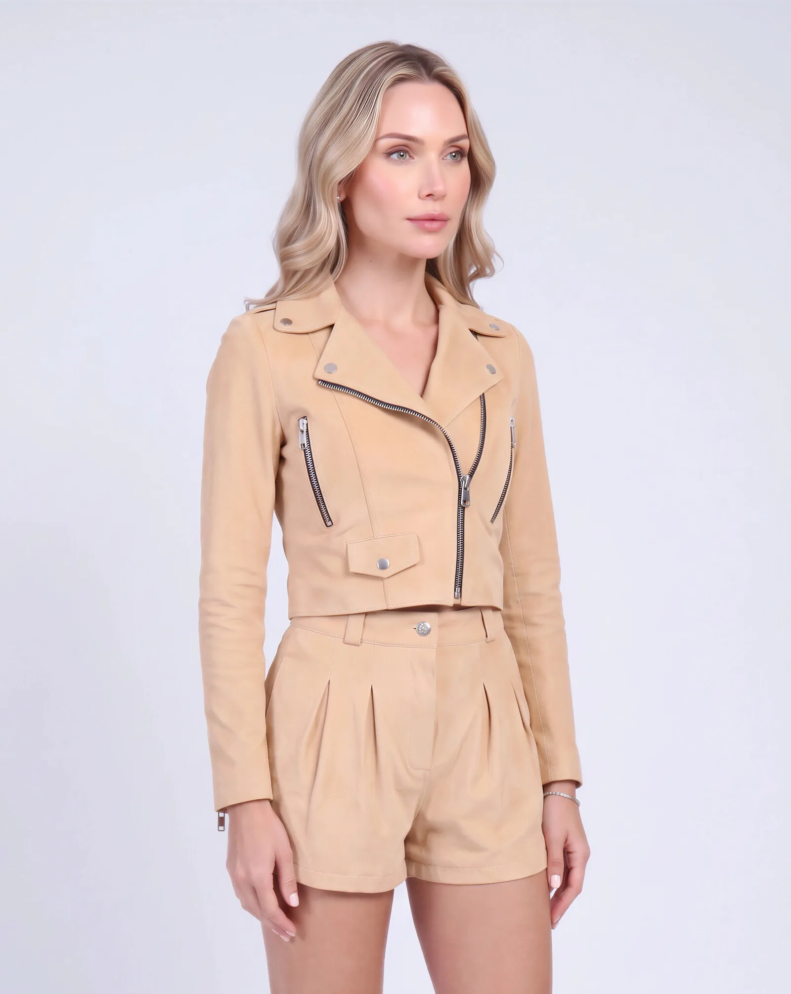 NINI Biker Suede Jacket 2