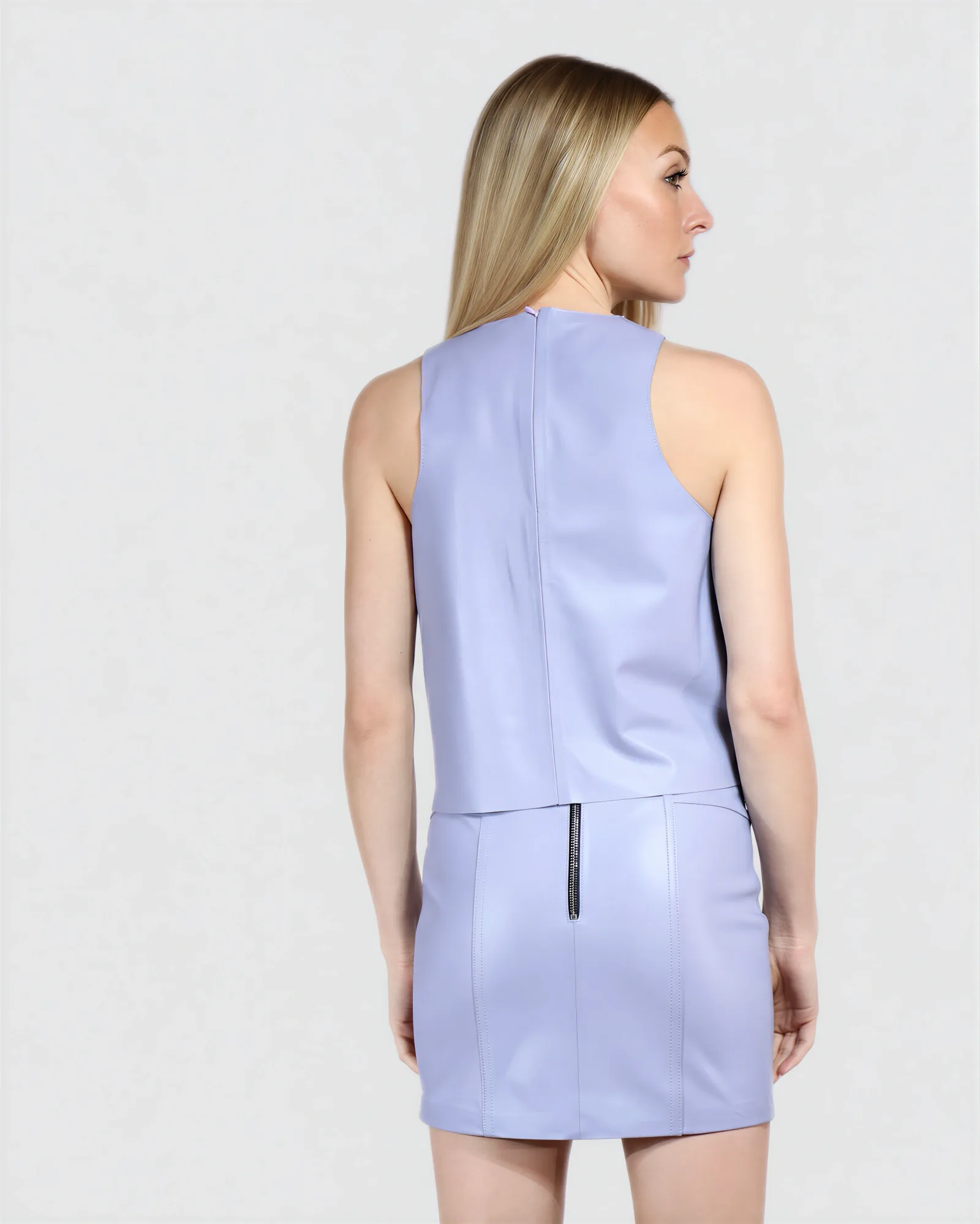 BOKEN Mini Leather Skirt 4