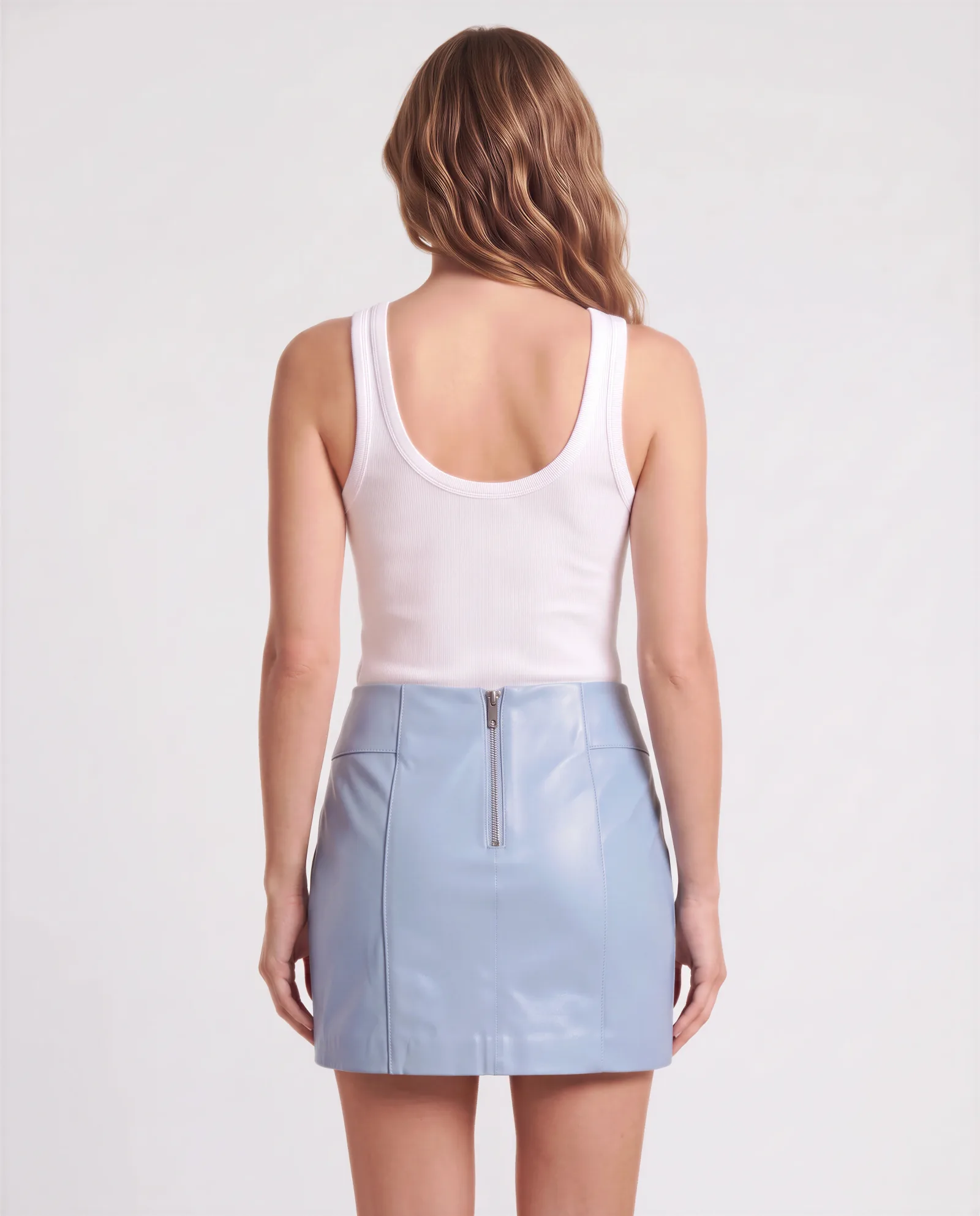 BOKEN Mini Leather Skirt 3