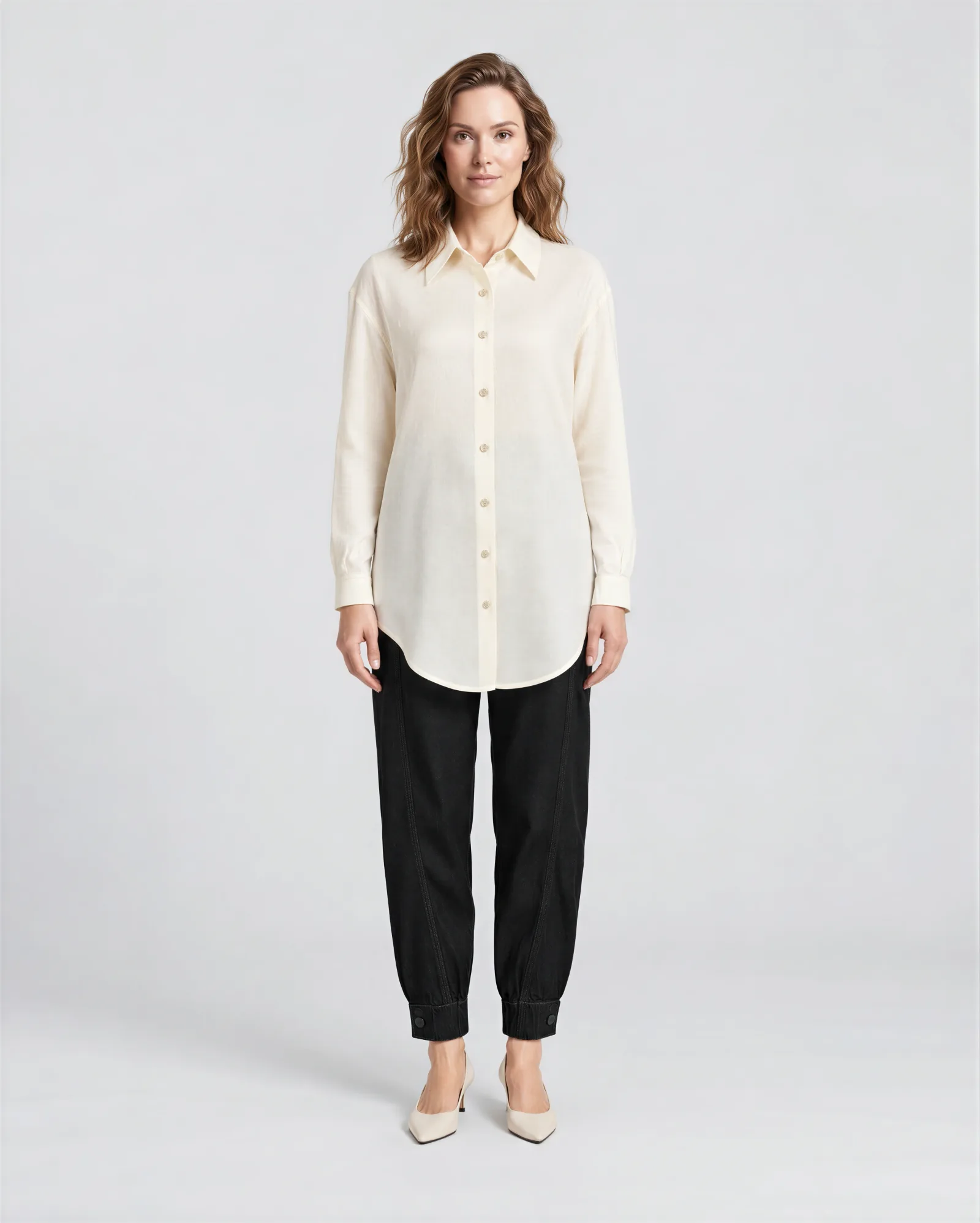 OURA Boyfriend Linen Shirt 6