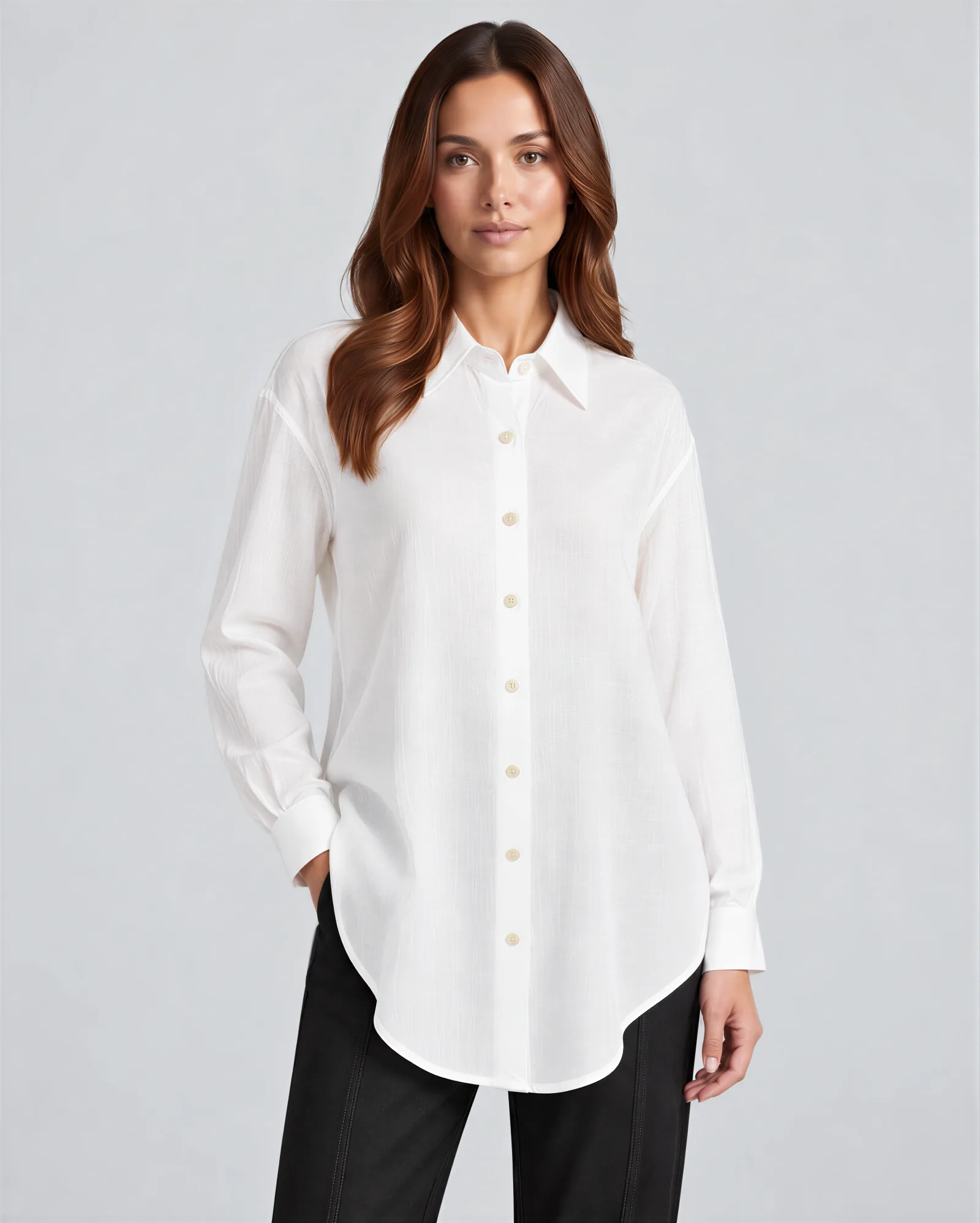 OURA Boyfriend Linen Shirt 3