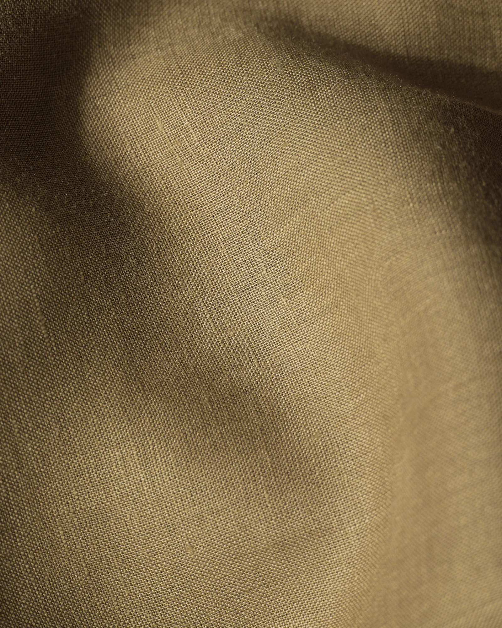 DUTTI Barrel Jogger Cropped Linen Pants 9