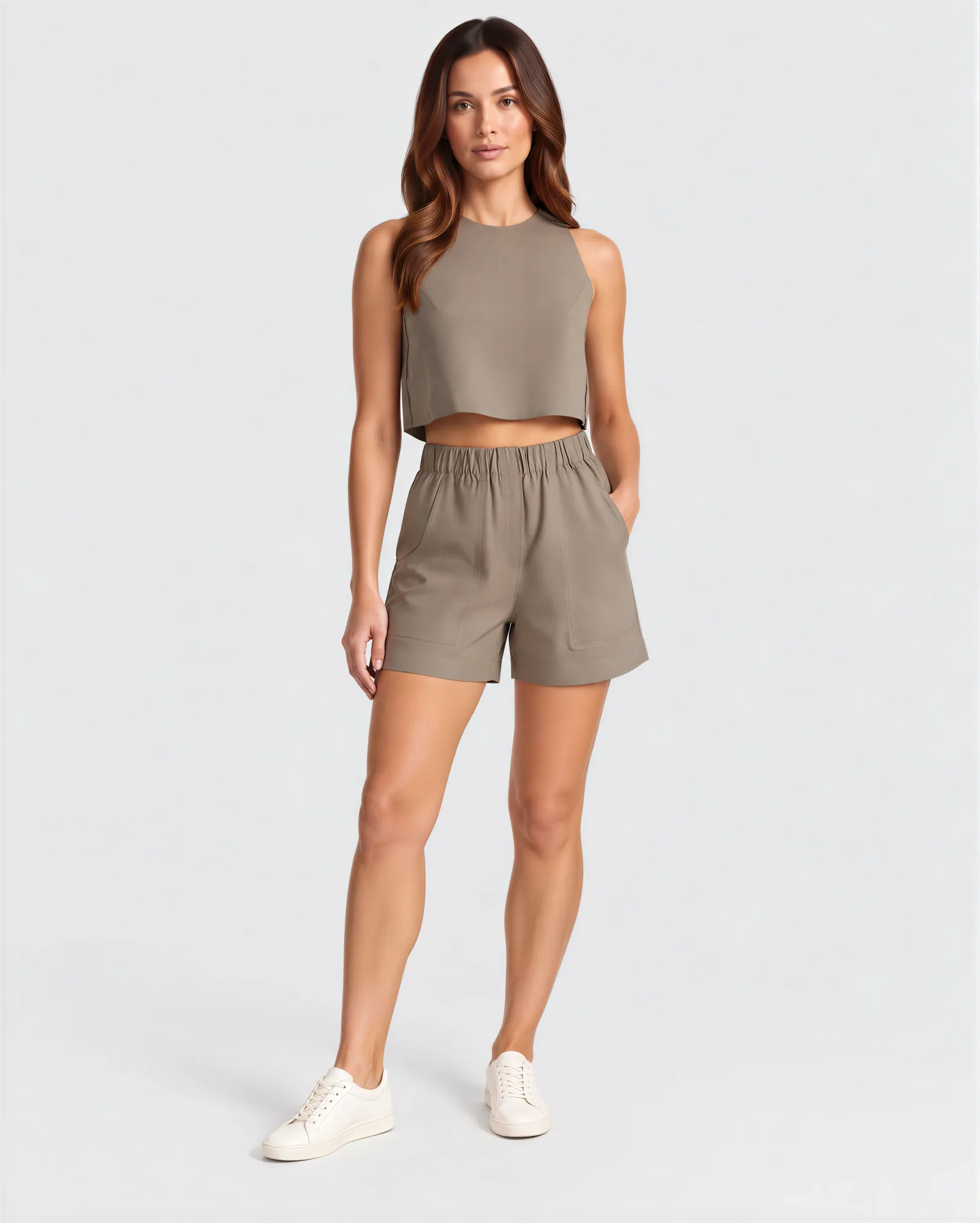 PRANA Patch Pocket Linen Shorts 1