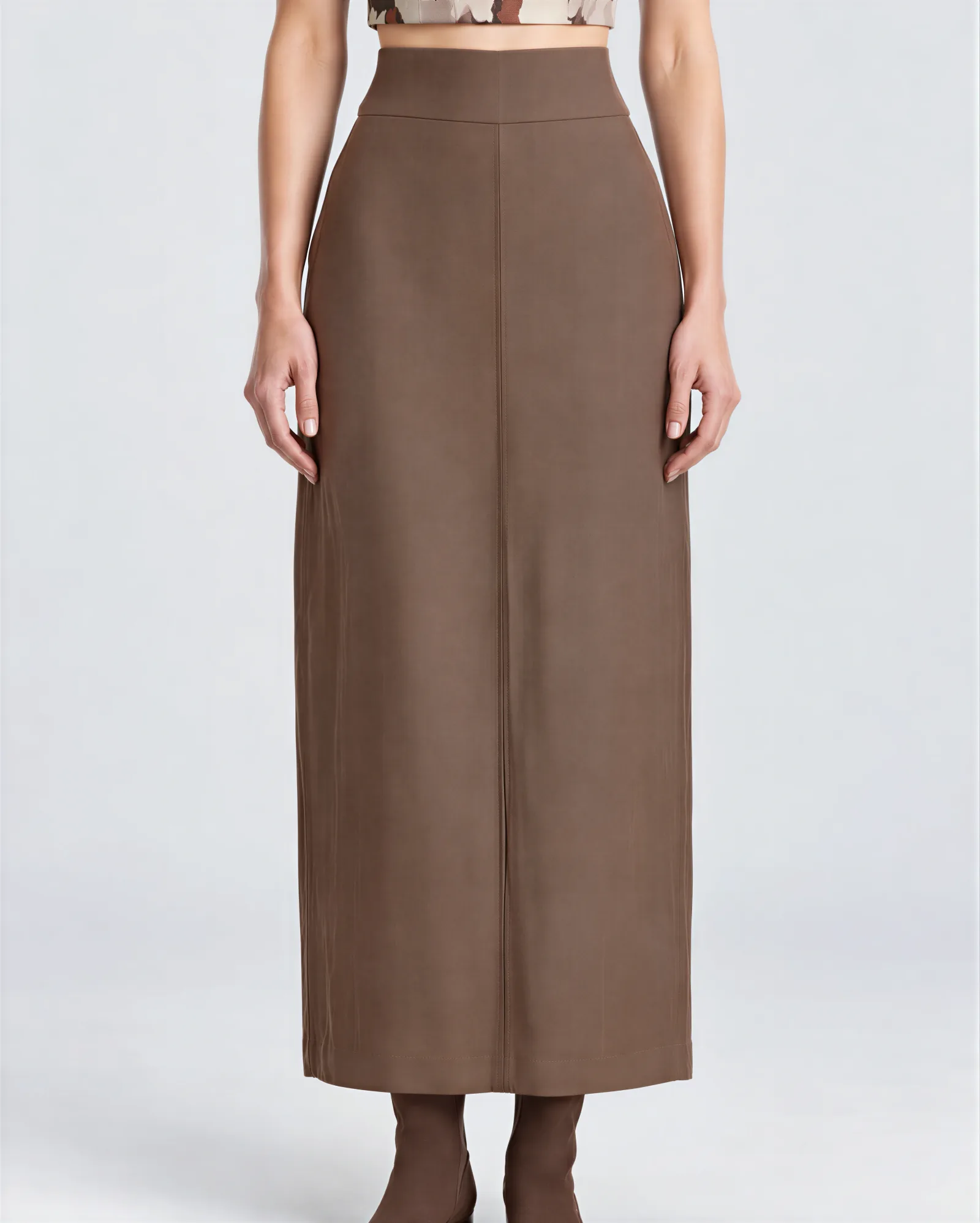 ALMERIA Midi Linen Skirt 3