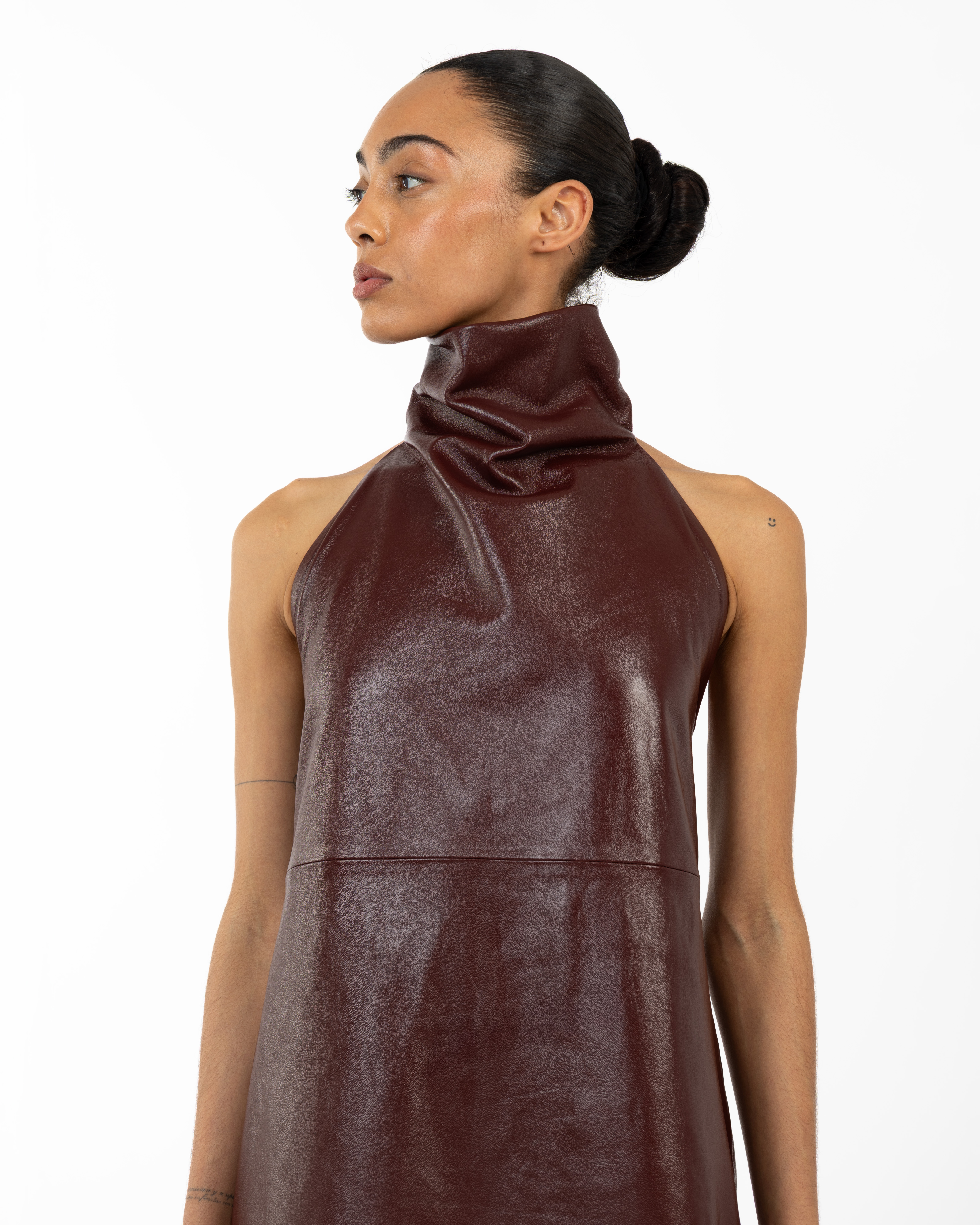 Vestido Garza Cuero 3